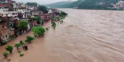 जम्मू बारिश: तवी नदी में बाढ़ का खतरा