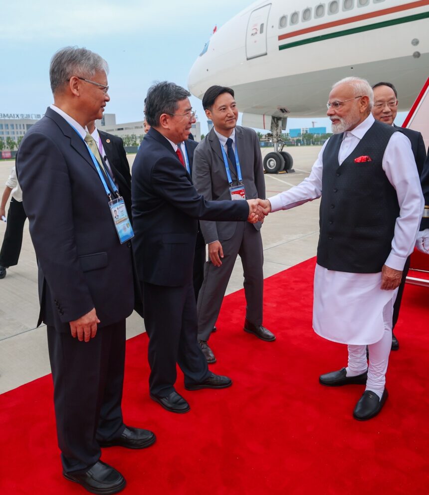 पीएम मोदी का चीन दौरा