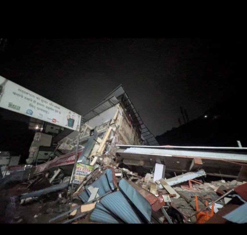 देहरादून सहस्रधारा क्लाउडबर्स्ट में तबाही