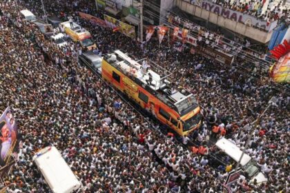 करूर भगदड़: विजय की पार्टी का जिला प्रमुख गिरफ्तार