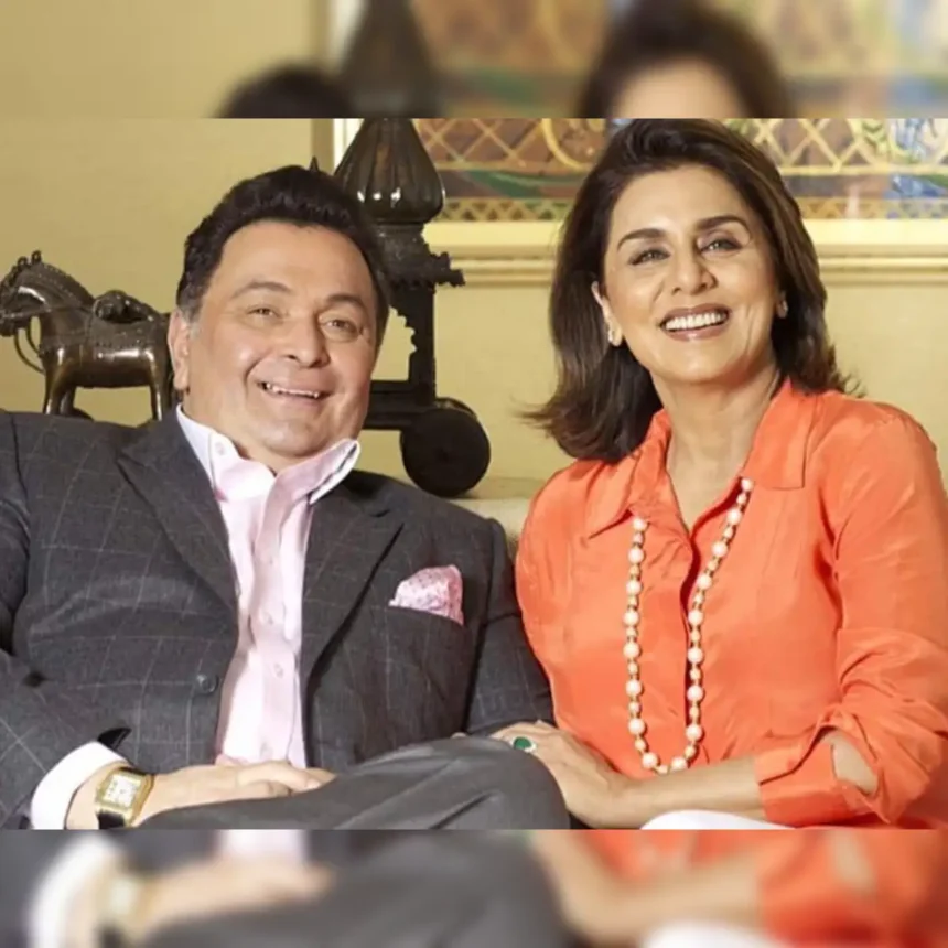 नीतू कपूर ने कॉफी विद करण पर बताया कि कैसे शादी के शुरुआती दिनों में ऋषि कपूर की आदतों और शब्दावली ने उन्हें चौंकाया।