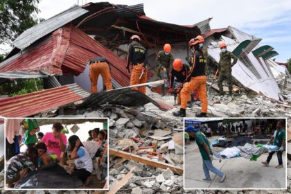 फिलीपींस में 7.6 तीव्रता का भूकंप, सुनामी अलर्ट जारी