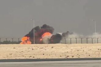 Dubai Air Show में IAF Tejas क्रैश, पायलट की मौत