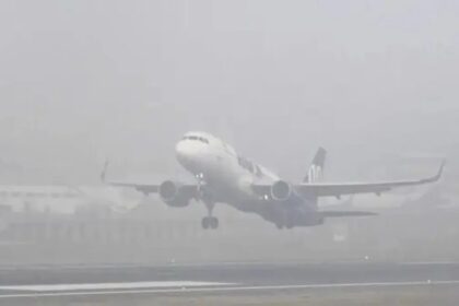 Delhi Airport Fog Smog