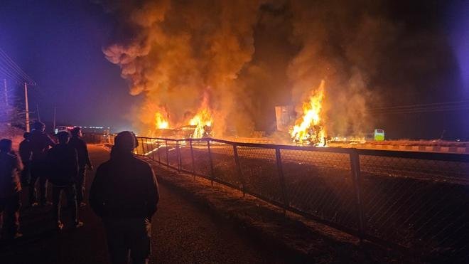 चित्रदुर्ग बस हादसा: NH-48 पर 17 की जलकर मौत