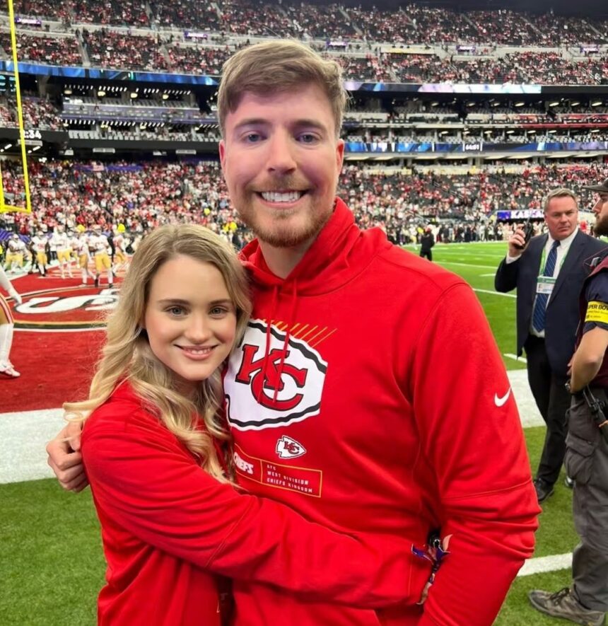 MrBeast and Thea Booysen