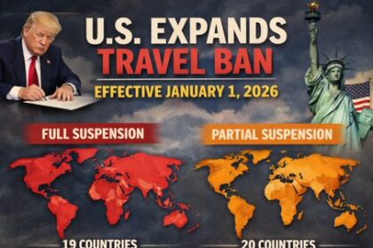 US expands travel ban