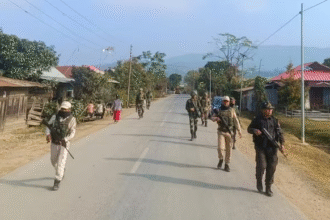 manipur violence ukhrul firing arson internet ban