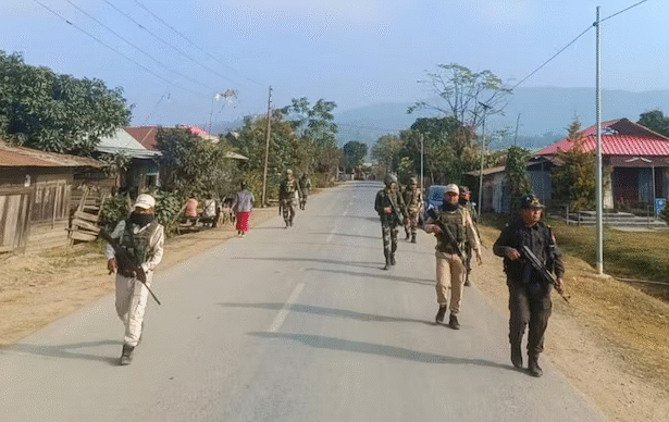 manipur violence ukhrul firing arson internet ban